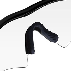 BlazerBuck - Almohadillas de repuesto para gafas de sol Oakley M Frame Series, Negro + azul claro., 0 US