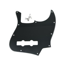 KAISH - Juego de 4 cuerdas J con diseño de bajo en 3 capas para rayar para EE. UU./México, Jazz J Bass negro