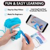 Everything Crochet Stitches Card Deck for Beginners - Learn to