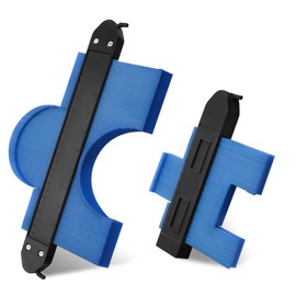 2 Pack Contour Gauge Tool– 10 Inch&5 Inch Widen Shape Duplicator with Lock,Profile Outline Measuring Tool for Woodworking,DIY,Construction,Ideal Dad,Grandpa,Husband