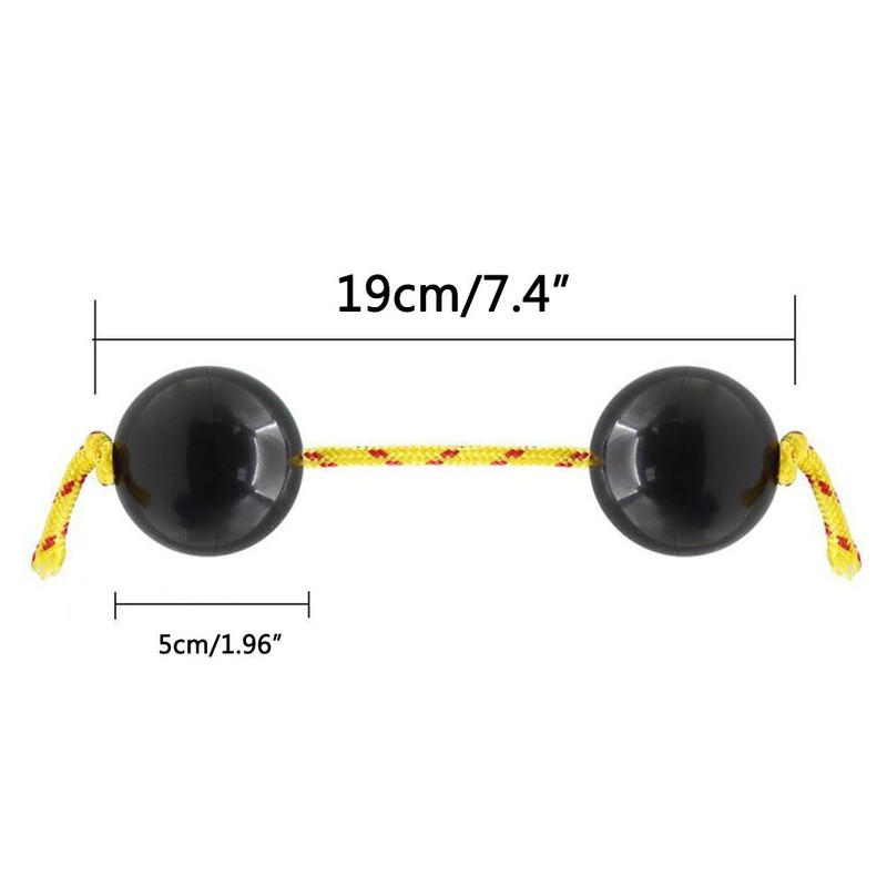 Rhythmic Ball Hand Shaker Balls Music Egg Shaker Double Gourd