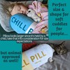 MRJ Products Chill Pill Pillow - Cervical Neck Pillow, Funny