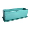 Vencer 14 Inch Rectangular Modern Minimalist Ceramic Succulent Planter Pot