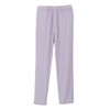 Pantalón elástico con cierre lateral adaptable para mujer, Lila ,