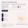 Mini Workout Gloves Women - Thin Gym Gloves with Grips