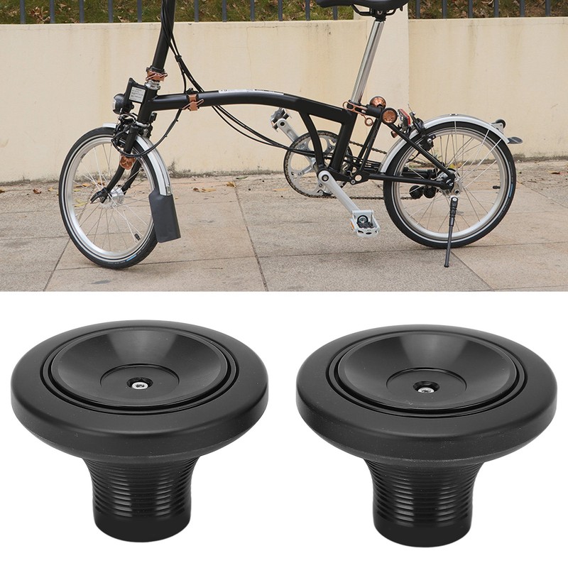 1 Pair Folding Bike Easywheel Aluminum Alloy Anodizing Folding Bicycle