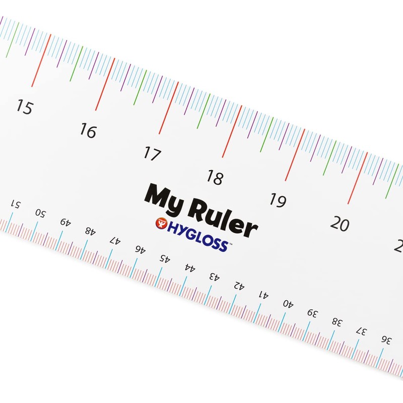 Paper Ruler - 36" Bulk Yardsticks for Classroom, STEM, Easy-to-Read