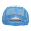 Funky Junque Foam Snapback Trucker Hat - White/Light Blue