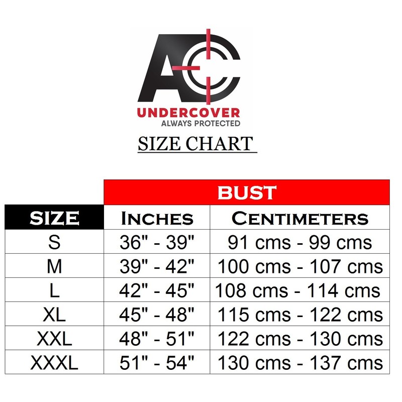 AC Undercover Concealed Carry Clothing Tank Top Holster Shirt CCW