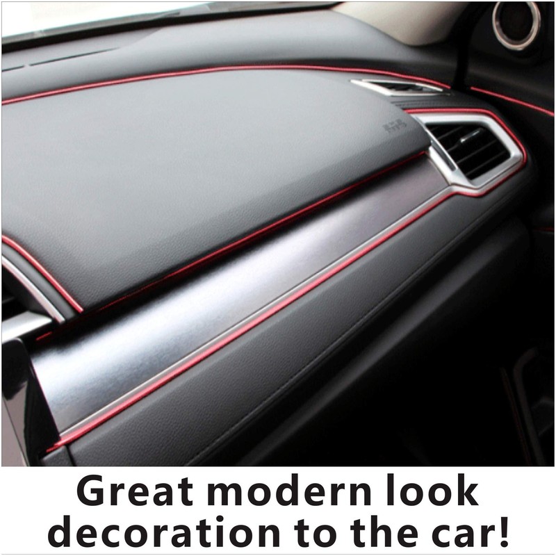 16Ft (5m) Gap Trim Strip for Car Interior Decorative Molding