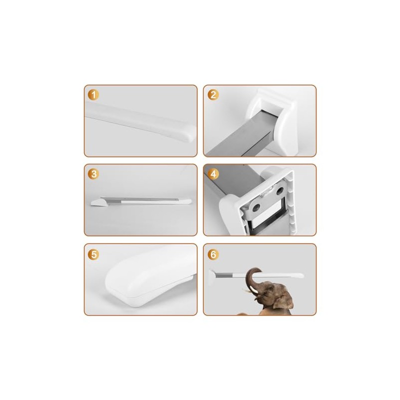 lesolar Foldable Toilet Grab Bar,Foldable Drop Down Toilet Rails with