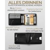 Lederhand iSlim Wallet - Smooth Leather Wallet with Money Clip