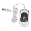 Wired Mouse Ergonomic RGB Backlit Adjustable DPI Programmable Keys 4.9ft