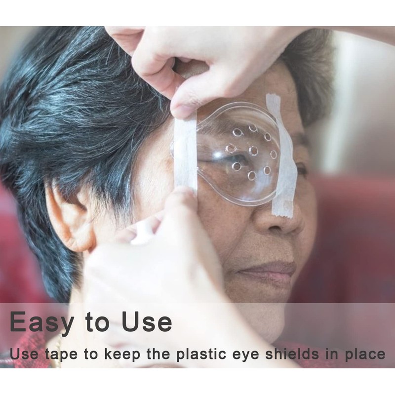 Vandorla Eye Shield, 6 Pcs Plastic Eye Shield Eye Patch