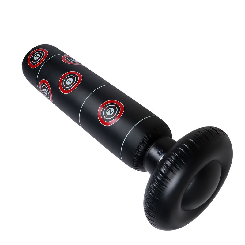 160cm Inflatable Punching Bag Boxing Post Sandbag Kids Training Exercising