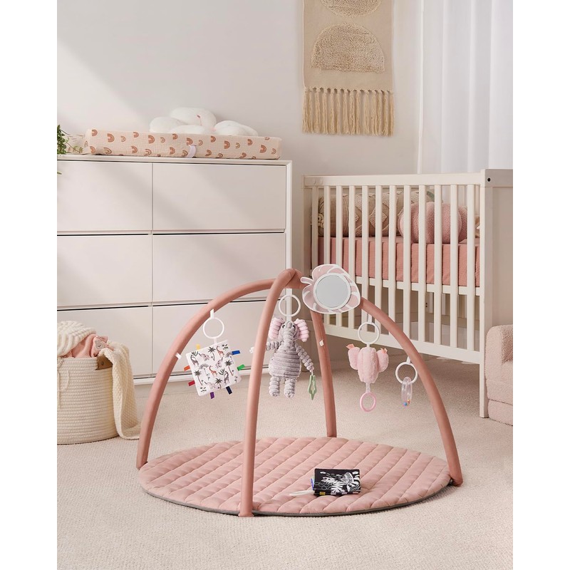 Blissful Diary Baby Play Gym Mat, Tummy Time Activity Mat