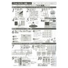 Takahashi Masafumi x Nakabayashi Logical Thinking Notebook, Grid Black/Gray, No-B552S-DN