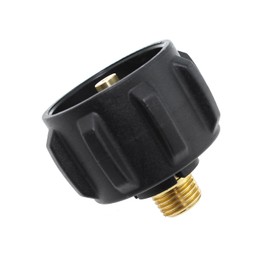 Maxmoral QCC1 Propane Gas Connector Adapter with 1/4 inch NPT Male Pipe Threads Outdoor Camping Brass Propane Gas Connector Converter for Grills Camping Stoves Propane Heater