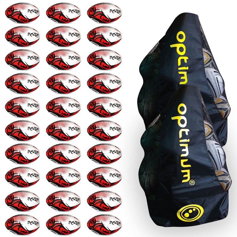 Optimum Razor Rugby Ball - Perfect for Training & Gameplay,