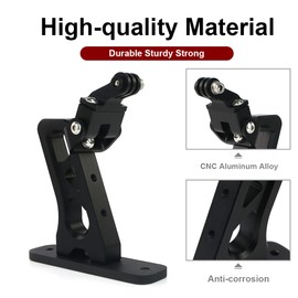 REARACE GPS Mount Bracket Fit for 2015-2024 Slingshot Base / GT LE / S / SL / SL LE / SLR / SLR LE / R / R LE, Compatible with Action/Dash Cam Beeline Navigation Bracket