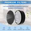 2 pack lv-h132 Replacement Filter Air Purifier Filter Replacement Compatible