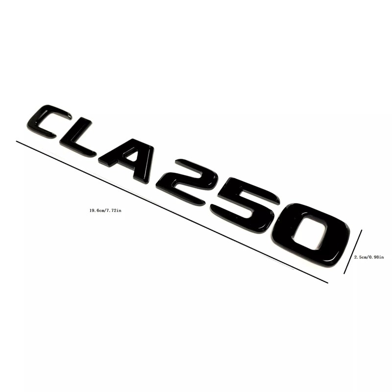One Pc 2017-2022 CLA250 CLA 250 Letters Rear Trunk Emblem
