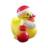 DUCKY CITY 3" Christmas Santa Claus Rubber Duck [Floats Upright]