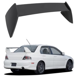 ALEGE Spoiler Wing Fit for Mitsubishi Lancer 2002-2007 Rear Trunk Spoiler Wing ABS Matte Black