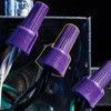 IDEAL INDUSTRIES INC. 30-165 Twister Al/Cu Purple Wire Connector 12-10
