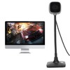 HD Webcam, Full HD Desktop Computer USB Camera with Microphone,