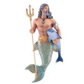December Diamonds 55-55440 Merman Ornament, Hydros