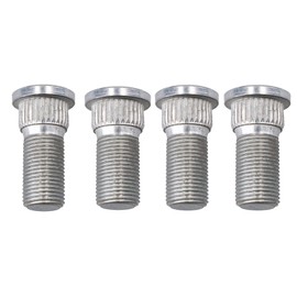 AB Tools 4 Pack M10 Trailer Wheel Studs for Suspension Hub M10x1.25 Thread