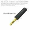 JCALLY Conductor Earphone 3.5 mm to 3.5 mm Impedance Plug