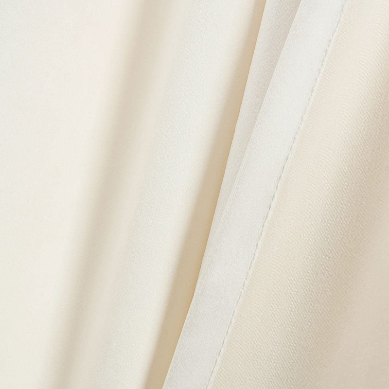 Velvet Heavyweight Rod Pocket Window Curtains, Set of 2 (52"