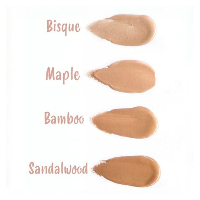 Biome Liquid Mineral Foundation 30ml, Bamboo