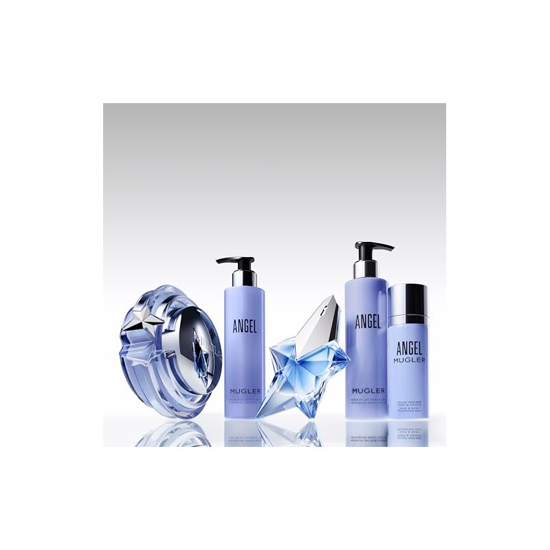 Mugler Angel Perfuming Body Lotion, Ambery Gourmand Scent For Softer