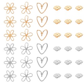 18 Pcs Daisy Flower Modesty Pins, Gold & Silver Women Brooch Lapel Pins Small Flower lapel Pin for Shirt Hat Cardigan Sweater Decorate Tie Tacks Pin Back Clutch