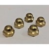 working class choppers 5 low profile BRASS ACORN NUTS 3/8"-24