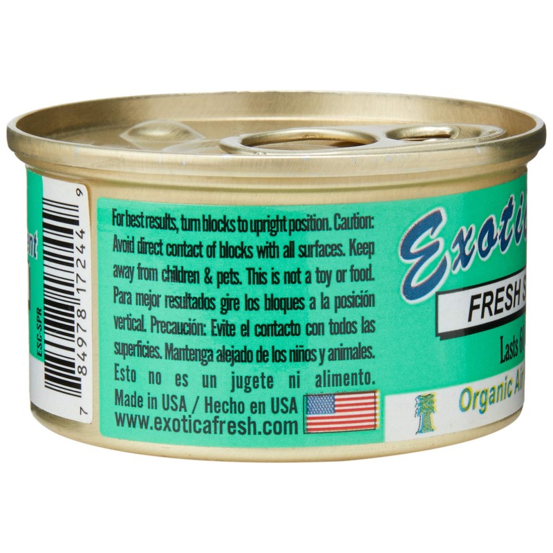 Exotica Fresh Spring Scent Organic Air Freshener