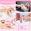 Juego de 100 juegos de manicura profesional desechables, kit básico