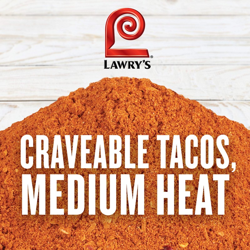 Lawry's Taco Seasoning Mix, 9 oz - One 9 Ounce