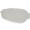 CorningWare A-12-PC (5L) White Rectangular Lids with Handles (4 Pack)