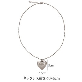 Zoomers Women's Stainless Steel Silver Necklace, Stainless Steel