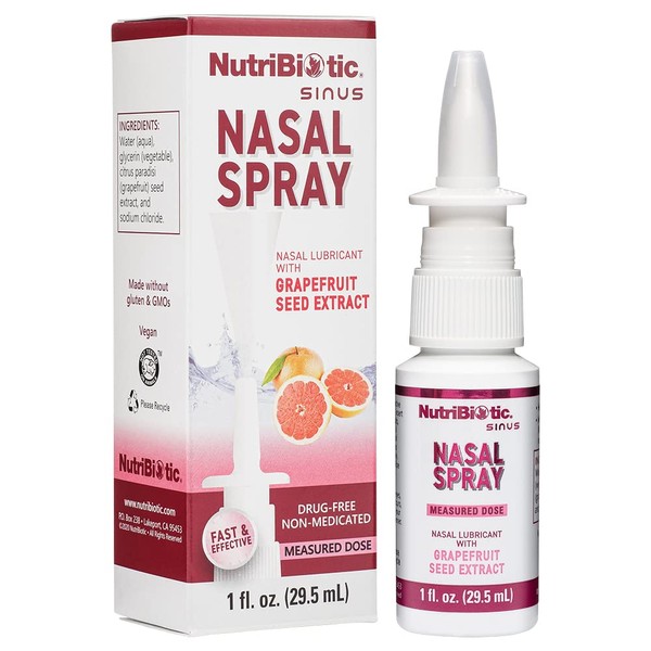 NutriBiotic NutriBiotic Nasal Spray 1 Fl Oz | Nasal Lubricant