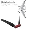 2 Blades RC Airplane Folding Propeller with Adapter Ring Carbon