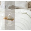 DerF HOME Muslin Blanket White 150 x 200 cm -
