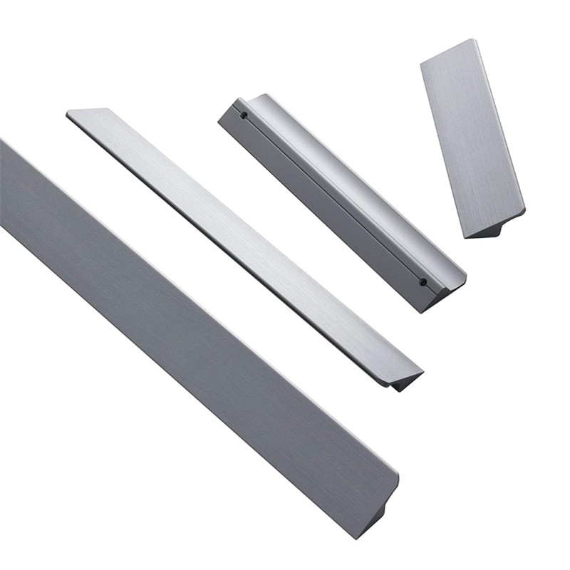 Ctyjia 2 PCS Modern Drawer Pulls, Furniture Finger Edge Pull