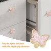 MOROBOR Decorative Butterfly Kitchen Cabinet Knobs, 6 Pack Creative Dresser