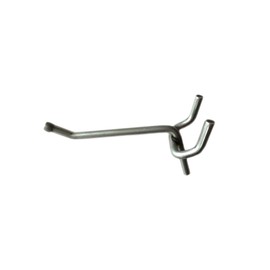 Lauri Shop 80-Piece Pegboard Hooks Set Metal Pegboard Hook Assortment - 1 inch, 2 inch Angle & Jumbo J Hook Metal Pegboard Hooks - Pegboard Accessories Garage Organization Peg Board Hooks