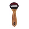 Traditional Coconut Scraper with Wooden Handle, Stainless Steel Blade, Kitchen